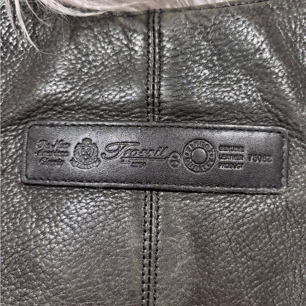Vintage Fossil Black Leather Shoulder/ Hobo Bag With The Key - Picture 3 of 4